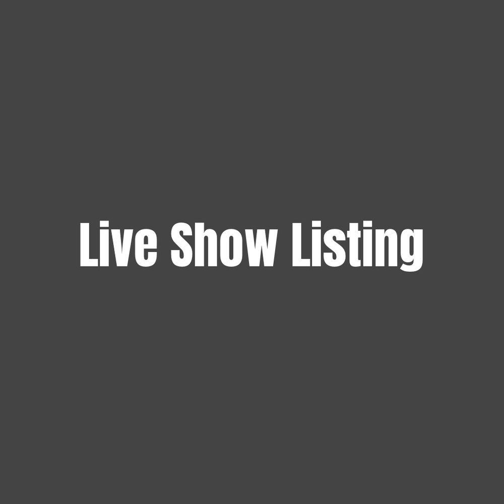 Live show listing